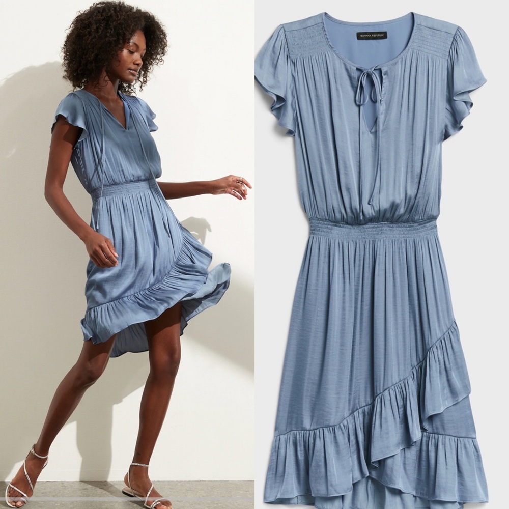 Banana Republic Soft Satin Dress